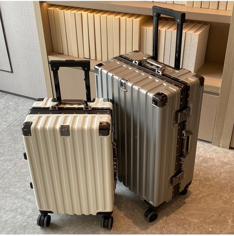 行李箱大容量耐用结实旅行箱铝框万向轮拉杆箱男女密码箱学生新款